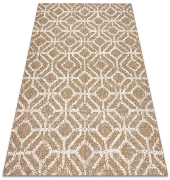 Koberec SIZAL FLAT 48957265 geometrický ROMBY naturálny / béžový