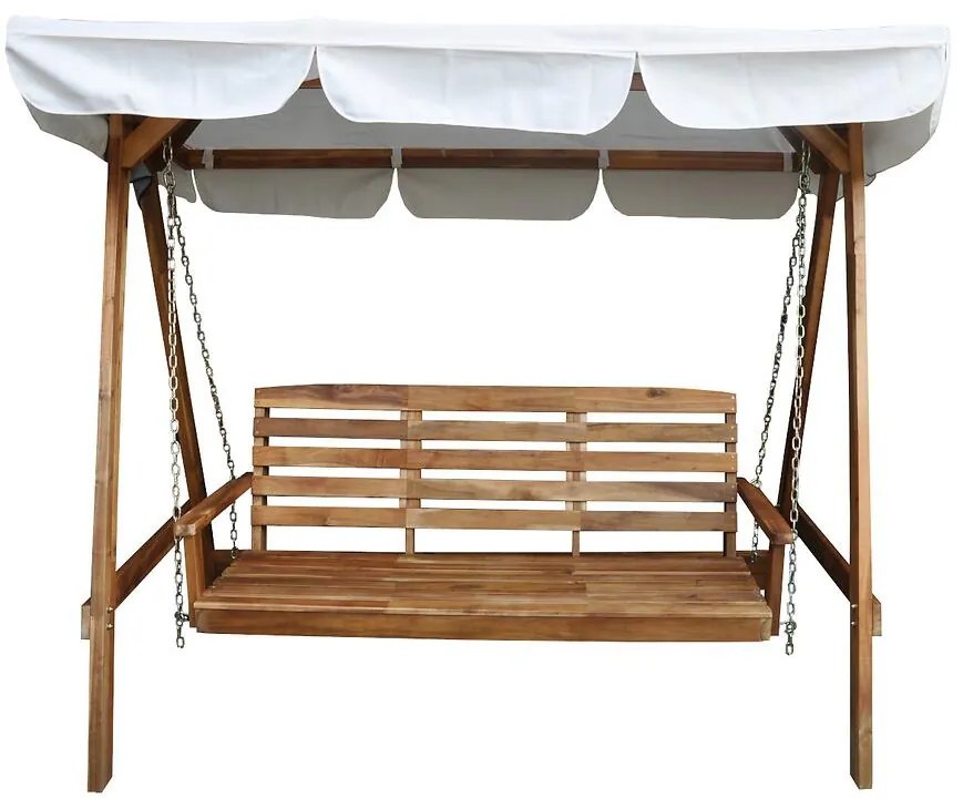 Záhradná hojdačka drevený