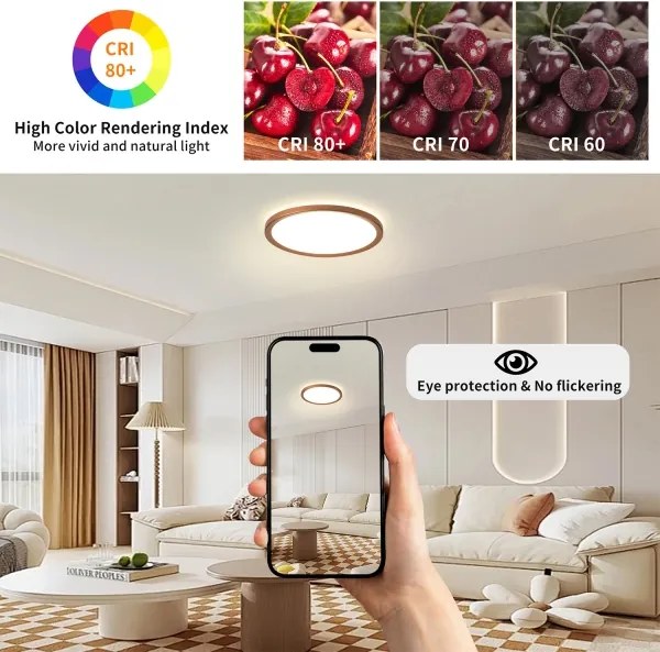 Brilagi - LED kúpeľňové stropné svietidlo ULTRA SLIM LED/12W/230V priemer 22,5 cm ružové zlato IP54