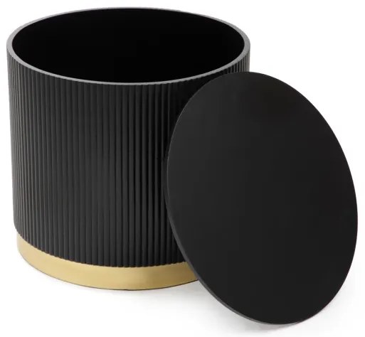 Konferenčný stolík TABI čierny matný 869193