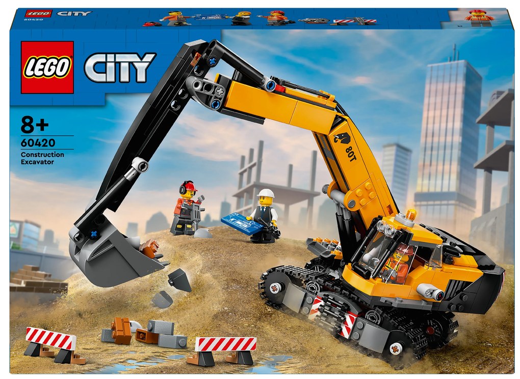 Lego®  City 60420 Žltý bager  (100383319)