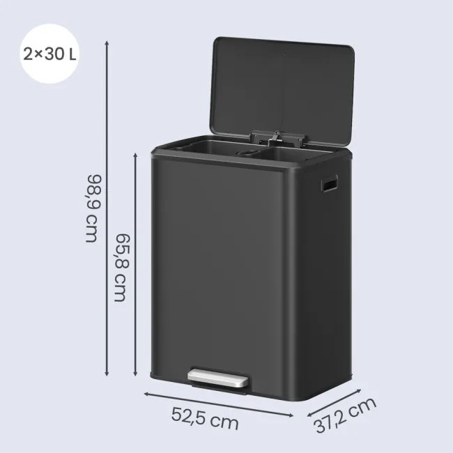 Odpadkový kôš na triedený odpad LTBB35556B02