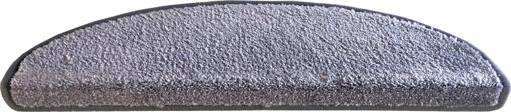 Vopi Nášľapy na schody Apollo Soft šedý polkruh - 28x65 polkruh (rozmer vrátane ohybu)