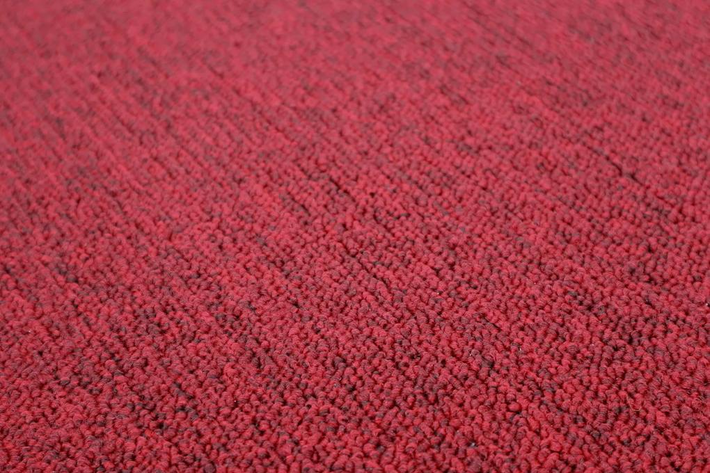 Vopi koberce Metrážny koberec Astra červená - neúčtujeme odrezky z role! - Bez obšitia cm