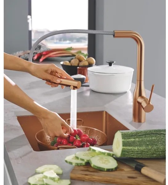 GROHE 30270DL0 - Drezová batéria ESSENCE bronzová