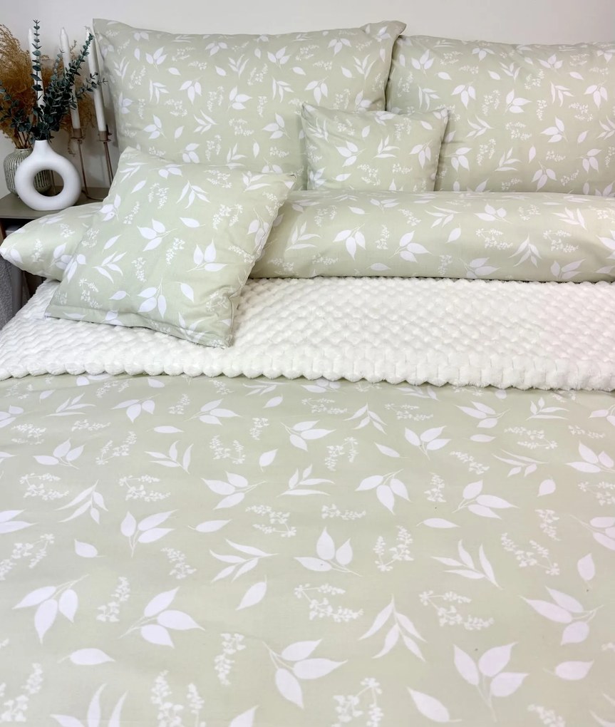 INTERMEDIC SK Posteľná obliečka Pistachio 140x200/70x90 – Bavlna