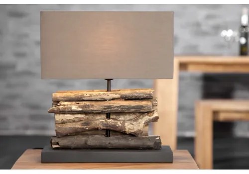 Stolová lampa 17322 Masív drevo  - Komfort-nábytok