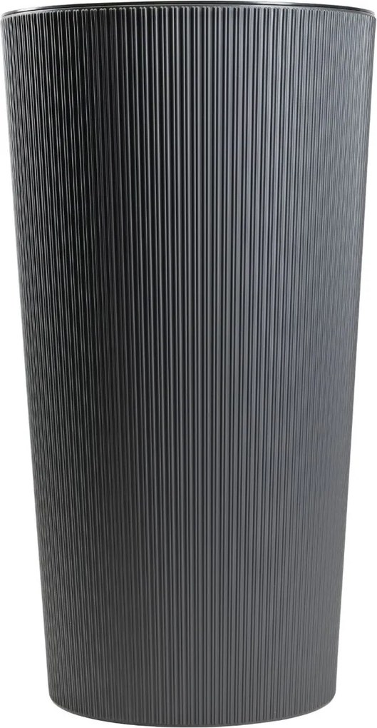 Plastový květináč URBANIKA ECO 75x40,9 cm antracitový