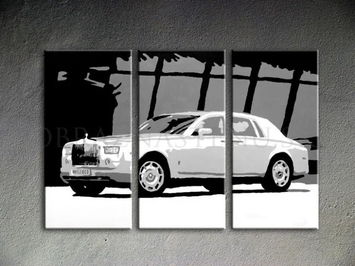 Ručne maľovaný POP Art obraz BENTLEY | rôzne rozmery