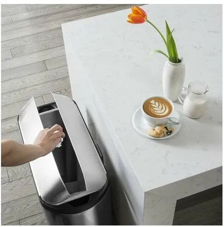 Simplehuman Pedálový odpadkový kôš 45 l, nerez, 45 l
