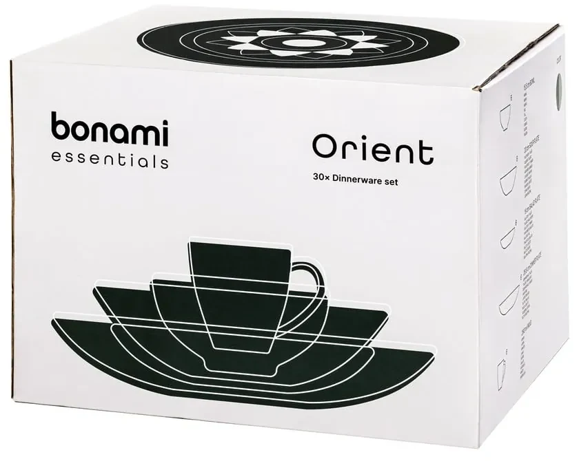 Porcelánový riad v súprave 30 kusov Bonami Essentials Orient