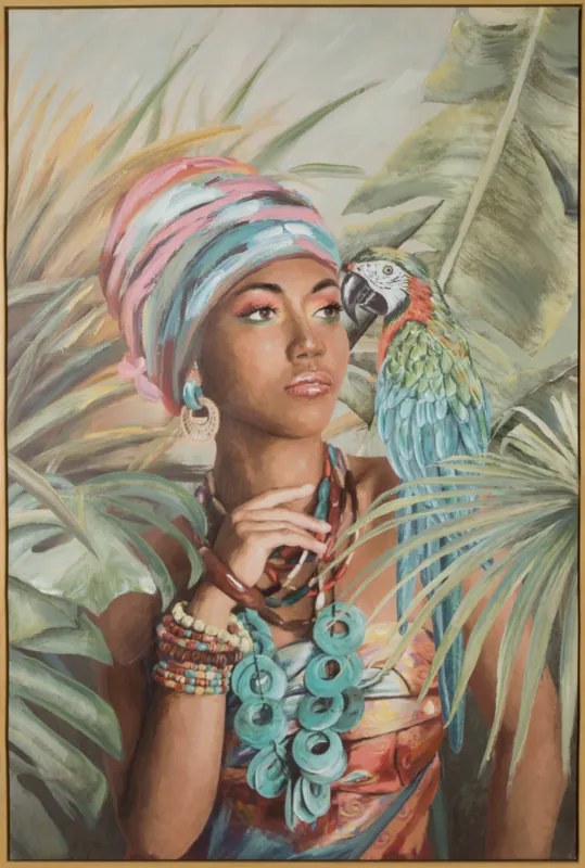 OBRAZ 574A 80X120 CM ZELENÝ