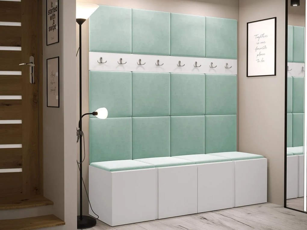 Predsieňová zostava Tavasz V, Farby: kašmír, Farba čalúnenia:: Abriamo 06