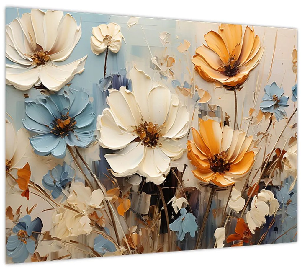 Obraz - Kytica, maľba (70x50 cm)