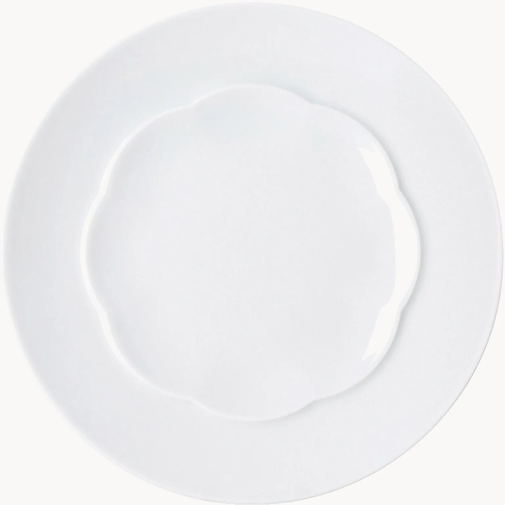 Porcelánové dezertné taniere Sonetto, 6 ks