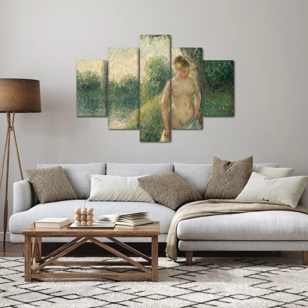 Obraz - Camille Pissarro, The Bather, reprodukcia (150x105 cm)