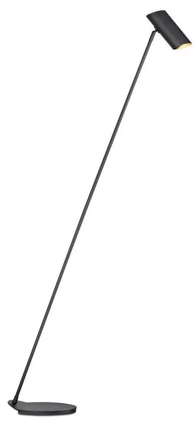 Lucide 19700/01/30 - Stojacia lampa HESTER 1xGU10/7W/230V čierna