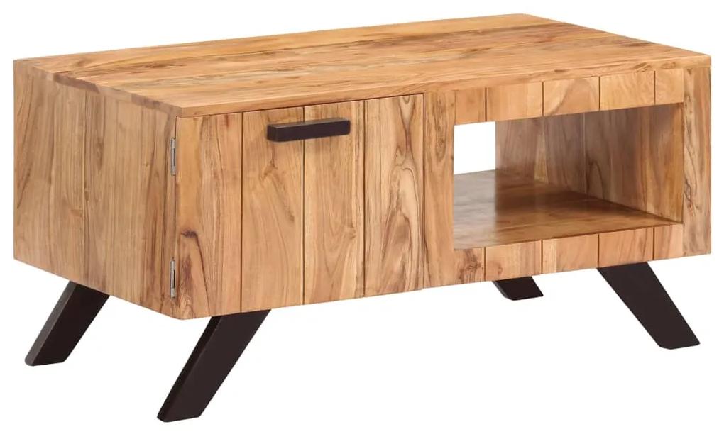 vidaXL Konferenčný stolík 90x50x45 cm masívne akáciové drevo