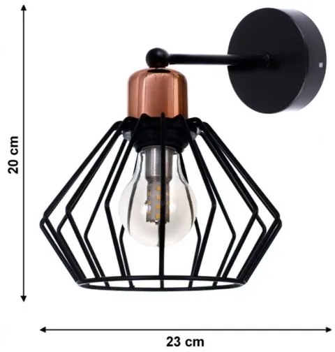 Nástenné svietidlo PORTO 1xE27/40W/230V