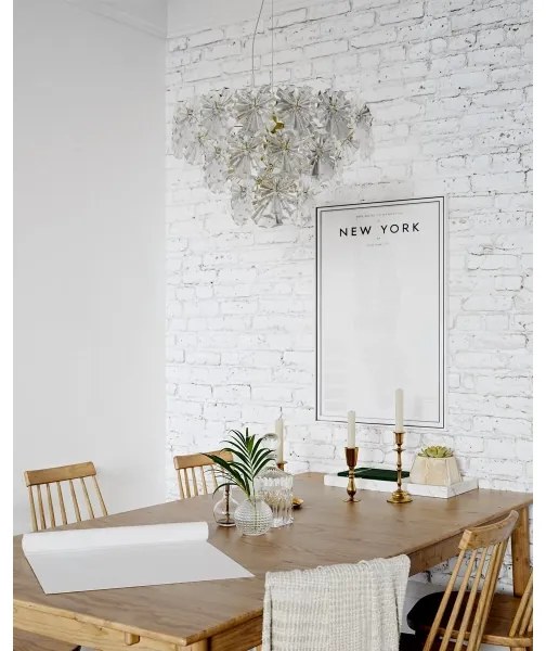 ByRydens 4202440-7002 - Závesný luster na lanku LORRAINE 5xE14/8W/230V