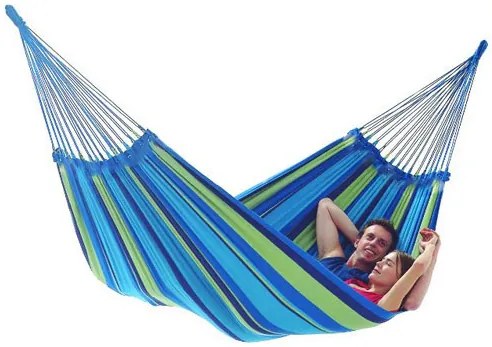 Závesná sieť pre dve osoby,modrá
