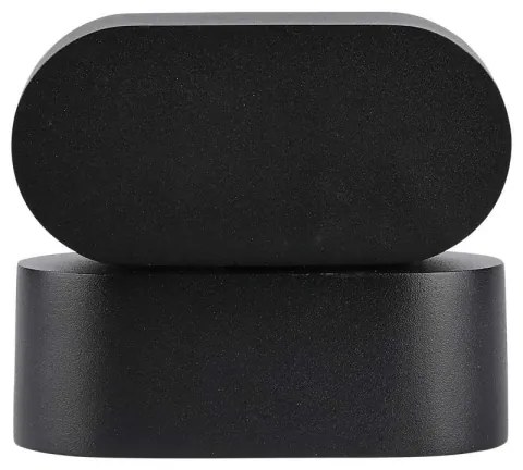 LED Vonkajšia flexibilná nástenné svietidlo LED/5W/230V 4000K IP65 čierna