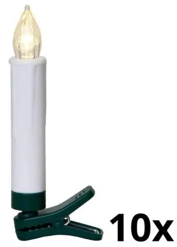 Eglo 410001 - SADA 10x LED Osvetlenie na vianočný stromček 1xLED/0,06W/1xAAA