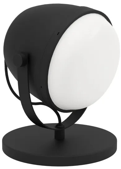 Eglo 390047 - Stolná lampa UPANEMA 1xE27/28W/230V čierna