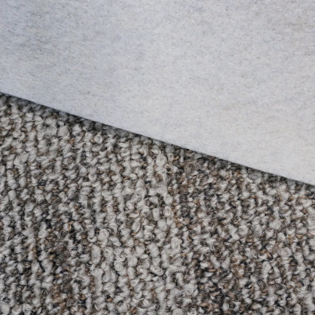 Spoltex, Metrážny koberec Ocean 83290 Beige, na mieru, šíře 4m, béžová, filc, obývacia izba