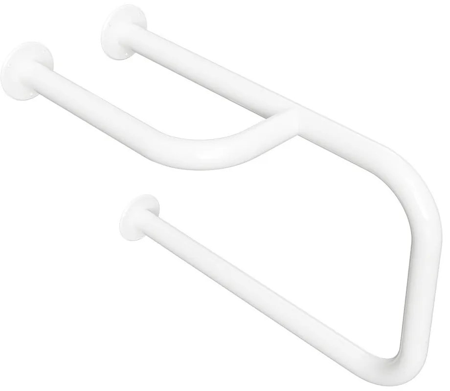 Nástenné oceľové madlo do kúpeľne 52 cm Handicap Left – Sapho