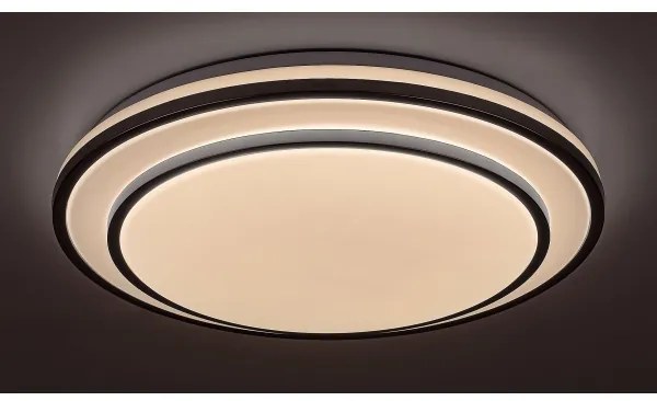 Rabalux 2131 - LED stmievateľné stropné svietidlo LUPITA LED/40W/230V strieborné + diaľkové ovládanie