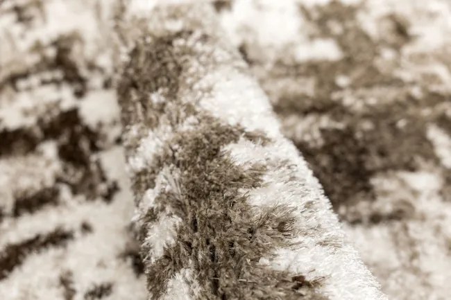 Koberec Shaggy Puffy P149 béžový / hnedý