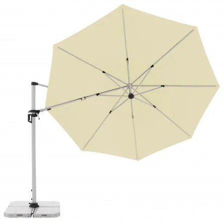 Doppler ACTIVE 370 cm - bočný záhradný slnečník s bočnou tyčou - 2. akosť (S266)
