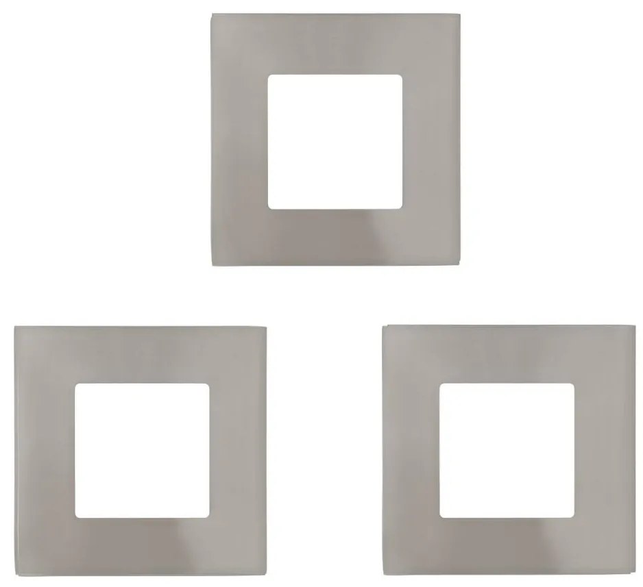 Eglo 94735 - SADA 3x LED zapustených svietidiel FUEVA 1xLED/2,7W/230V