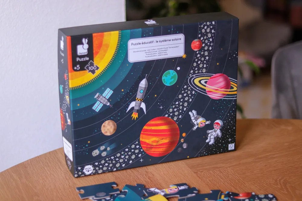 Vzdelávacie puzzle - Vesmír a slnečná sústava - 100 ks