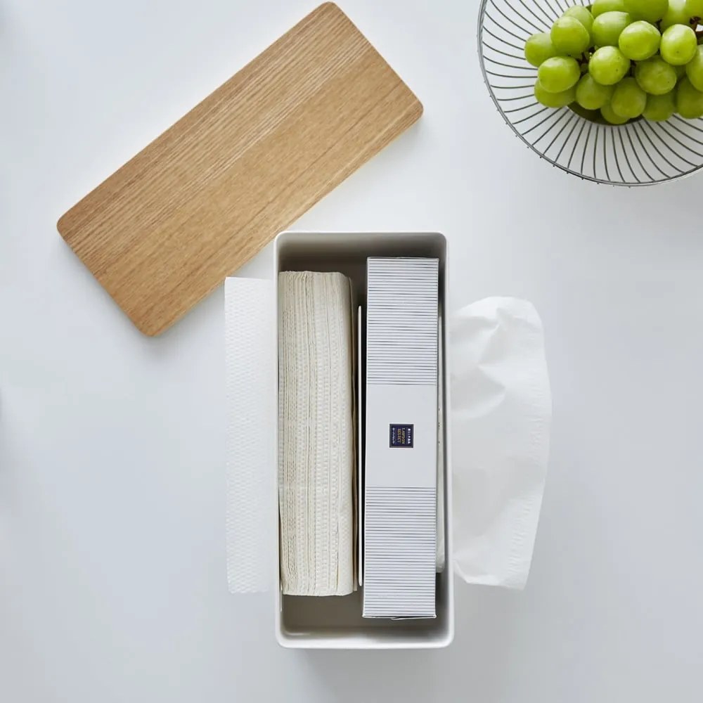 Kovový box na vreckovky Rin – YAMAZAKI