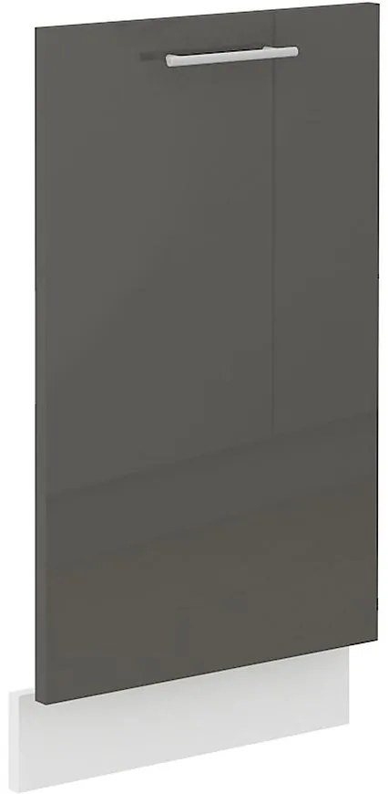 Kuchynská skrinka Lara Front Zm.713x446 Mdf Šedá lesk