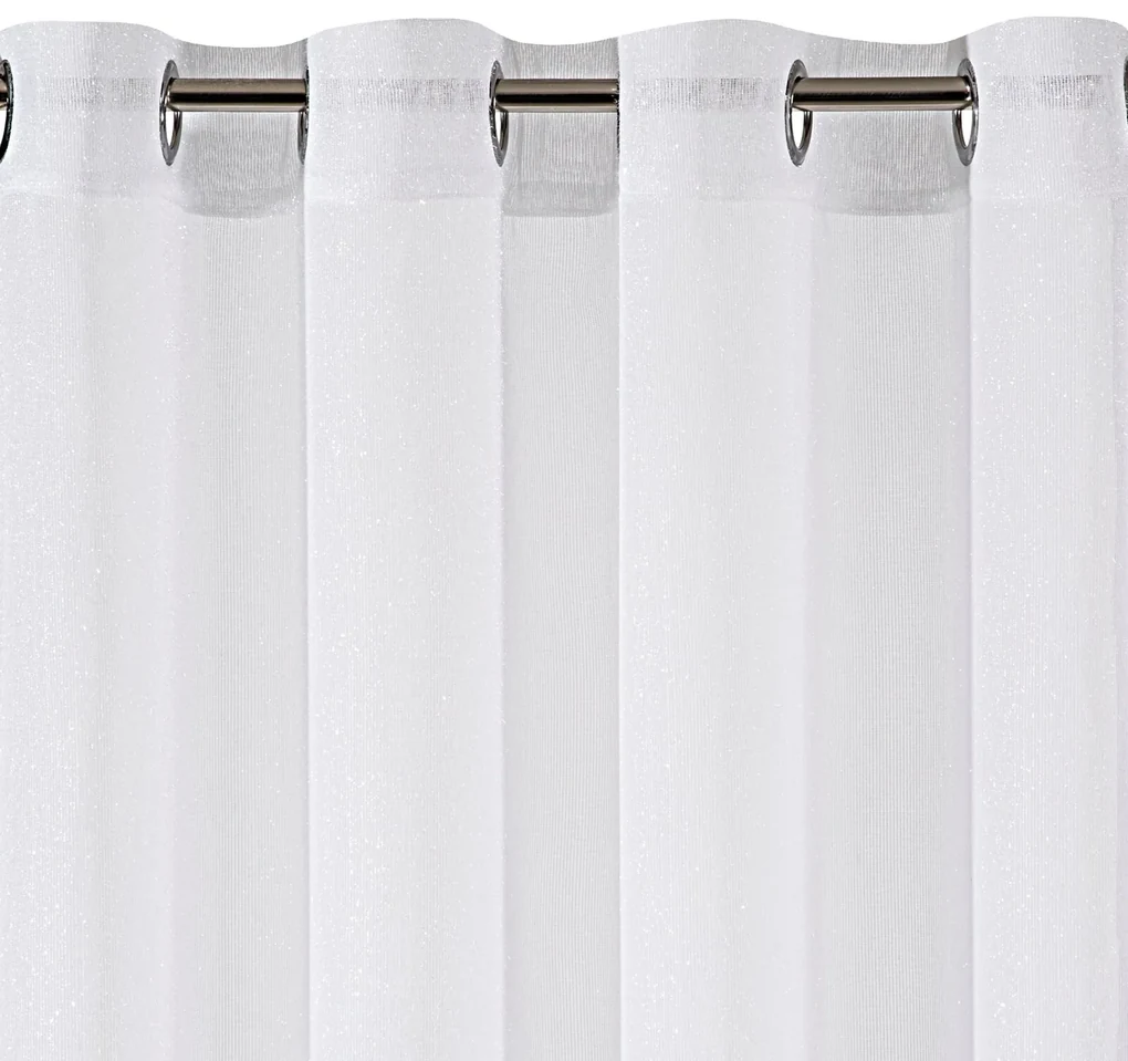ZÁCLONA AMARO 350X250 CM BIELA