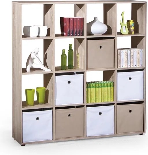 Regál Andlit 16 (dub sonoma). Vlastná spoľahlivá doprava až k Vám domov. 770246