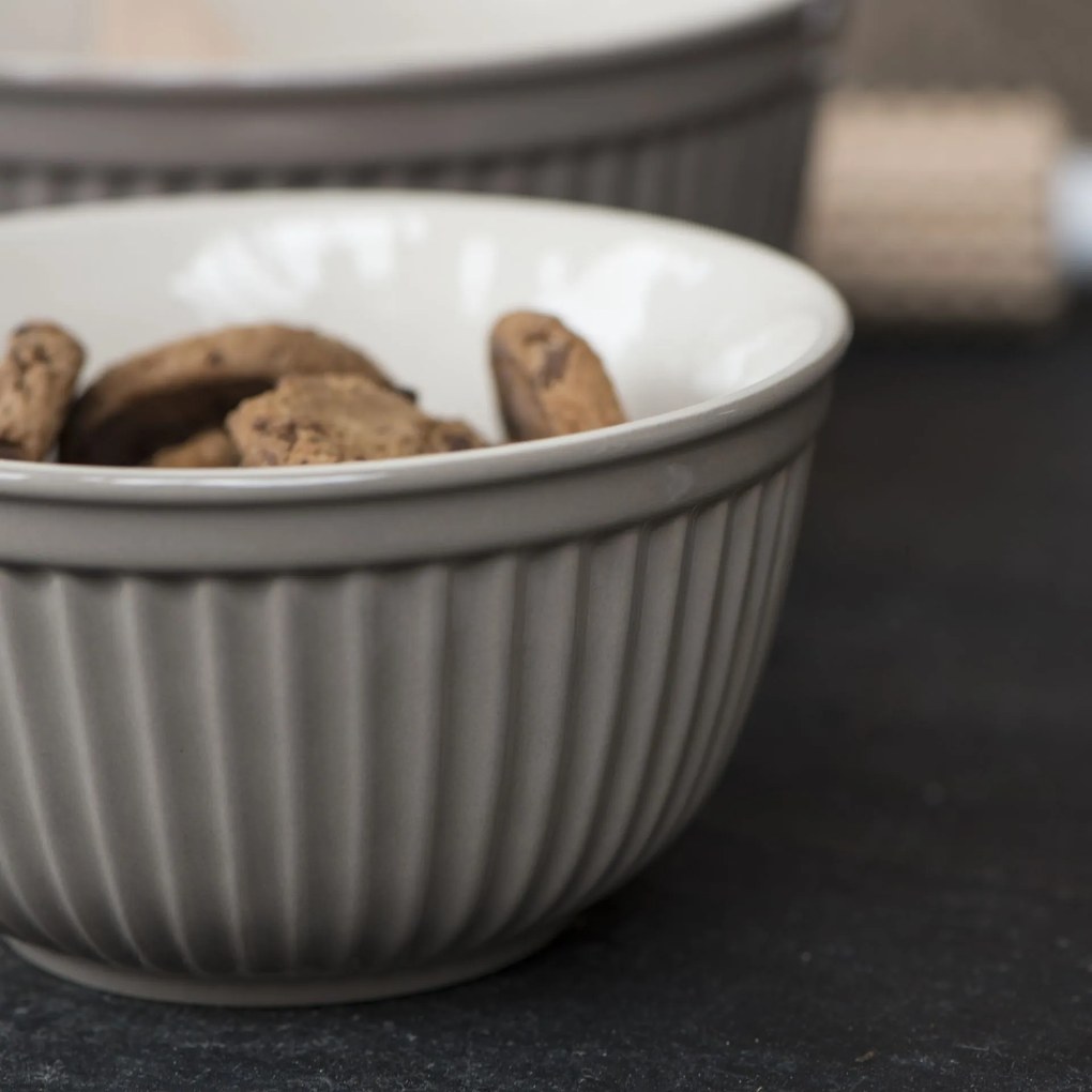 Ib Laursen Keramická misa Mynte French Grey Velikost M