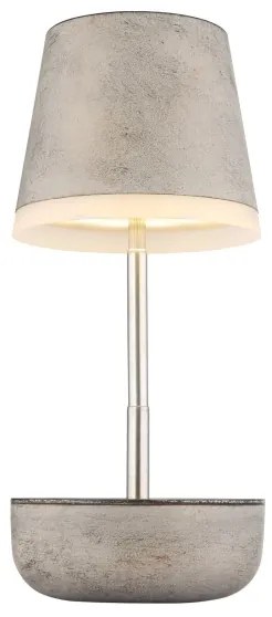 Globo 36638SA - LED Solárna lampa 10xLED/0,06W/3V IP44 šedá