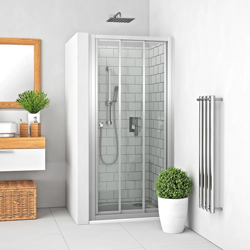 Roth Posuvné sprchové dvere PD3N 1900 - bez vaničky ROTH-Variant: šírka: 90 cm, orientácia: Uni - (PD3N 900 - 413-9000000-00-11), ROTH-Profily: profi…