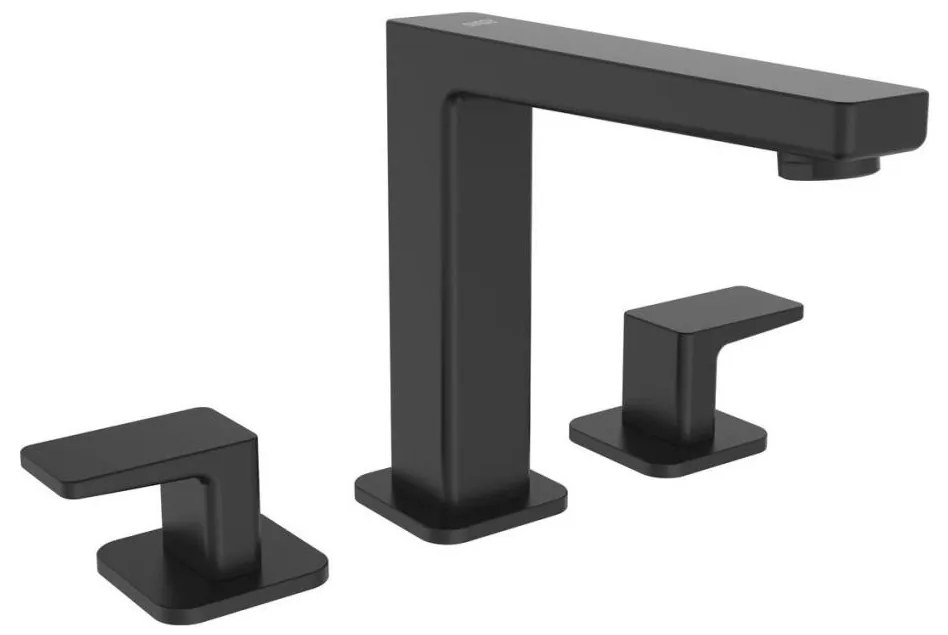 Sapho - Umývadlová batéria 3-otvorová TURSI matná čierna