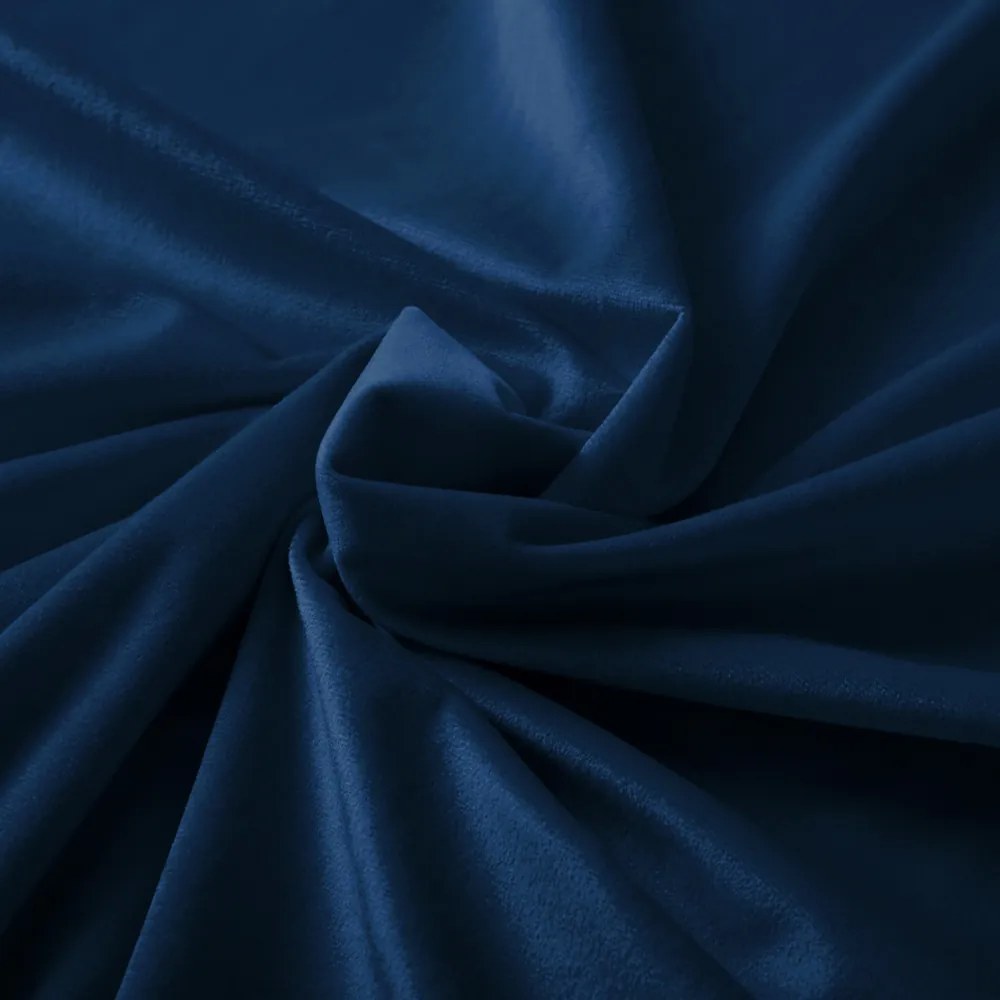 Biante Zamatový prehoz na posteľ Velvet Prémium SVP-029 Námornícka modrá 140x220 cm