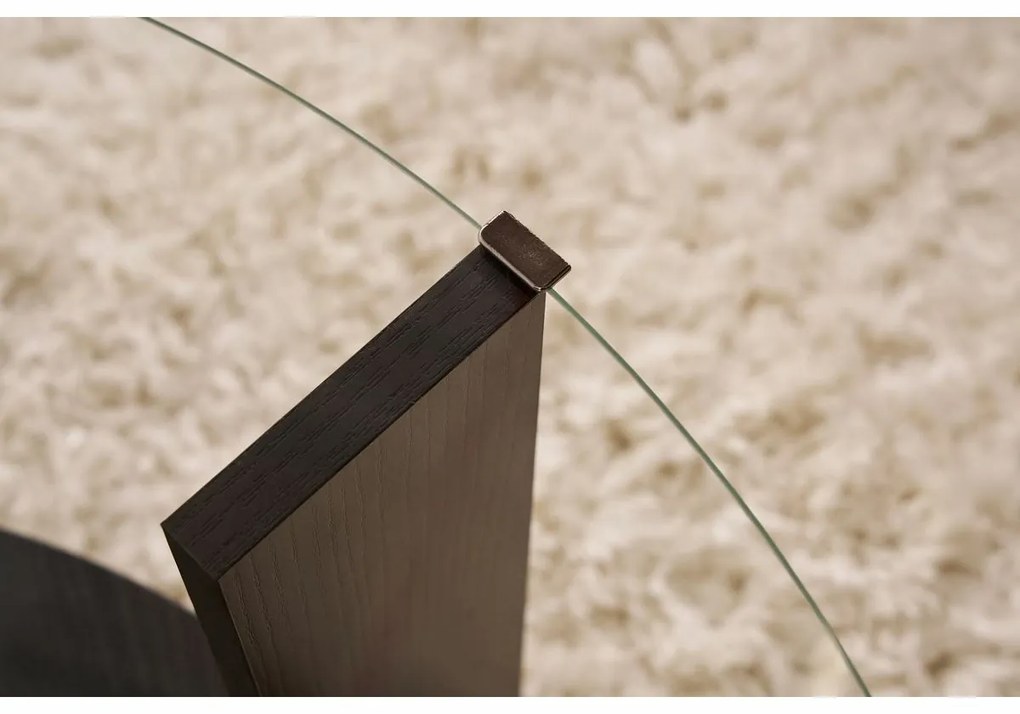 Konferenčný stolík Clara Wood Black