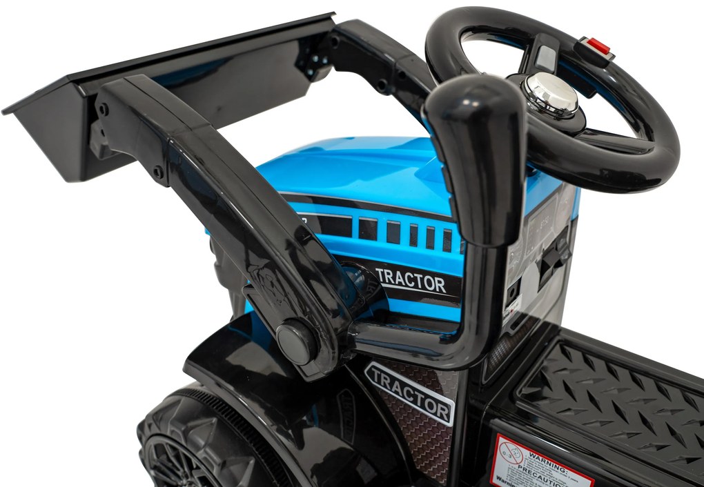 Akumulátorový traktorový buldozér RAMIZ G320 - modrý