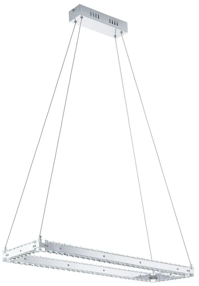 Eglo 31669 - LED závesné svietidlo VARRAZO LED/17W/230V