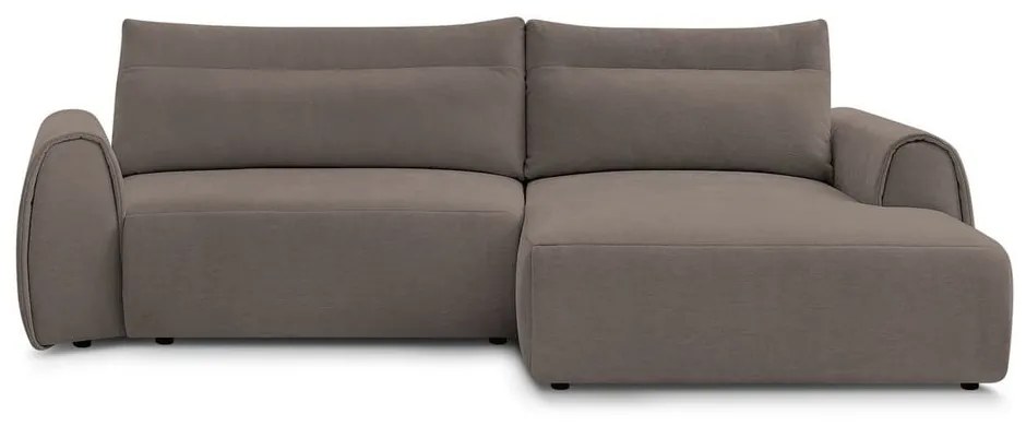 Hnedá rohová pohovka Aden – Bobochic Paris