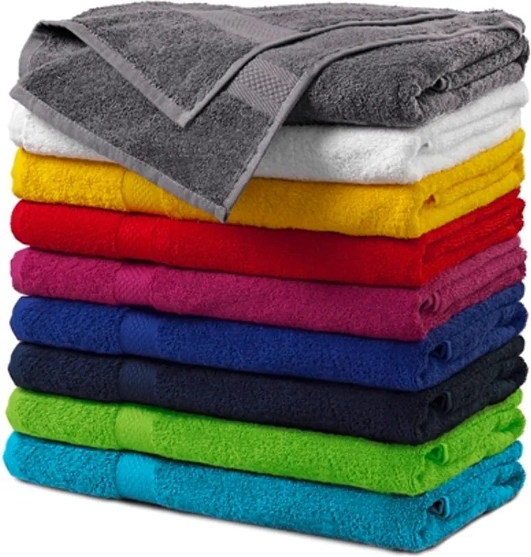 MALFINI Osuška Terry Bath Towel - Svetlá fuchsiová | 70 x 140 cm