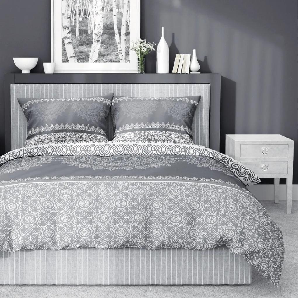 Bavlnená posteľná bielizeň so vzorom mandaly